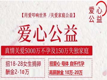 徐闻捐卵助孕生子 爱心志愿者招募